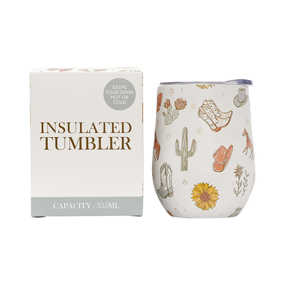 Saddle & Bloom Insulated Tumbler