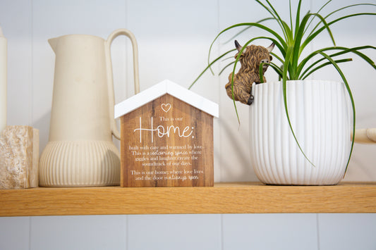 Home Blockword - Saddle & Bloom