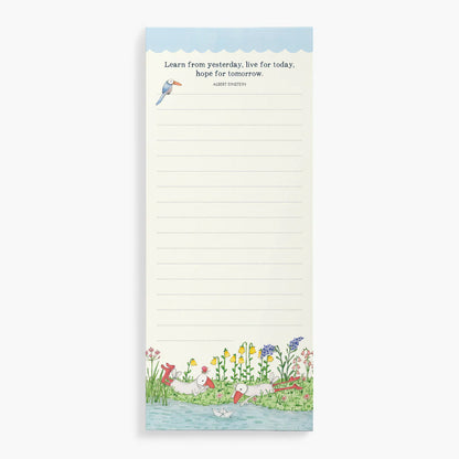 Twigseeds Seagulls List Notepad