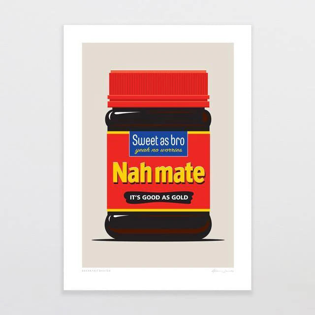 A4 Breakfast Banter Art Print by Glenn Jones