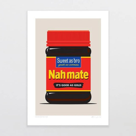 A4 Breakfast Banter Art Print by Glenn Jones