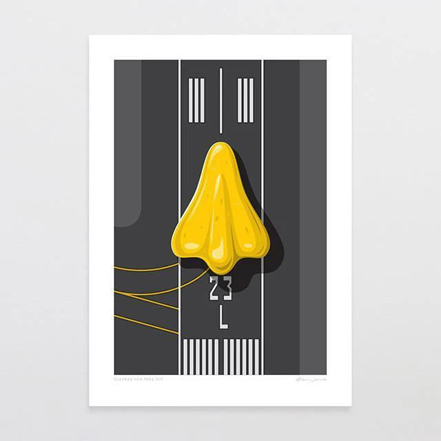 Cleared for Takeoff Art print