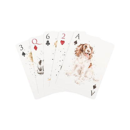 Wrendale 'The Country Set' Woodland Animal, Dog and Cat Playing Cards
