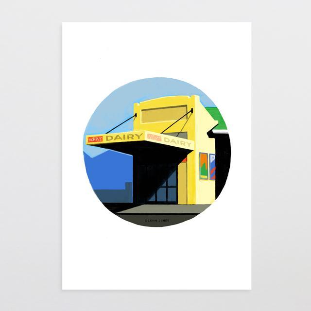Old Dairy Art Print by Glenn Jones