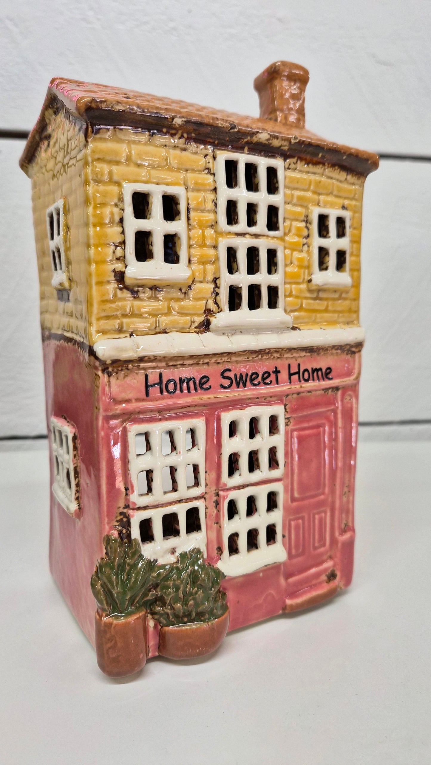 Ceramic Tea light House Home Sweet Home
