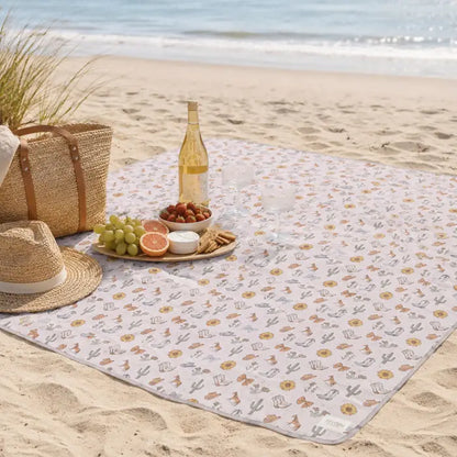 Saddle & Bloom Picnic Rug