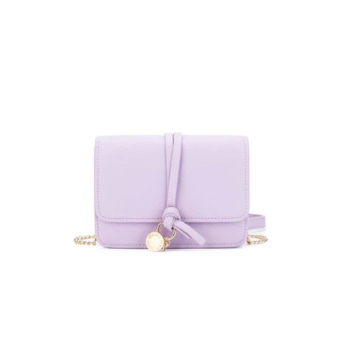 Gigi Lilac Crossbody Bag - Black Caviar