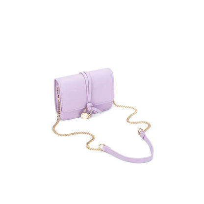 Gigi Lilac Crossbody Bag - Black Caviar