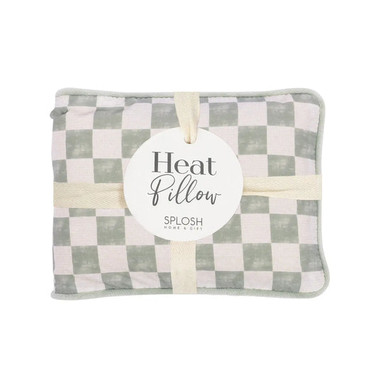 Love, Vera Checkers Heat Pillow