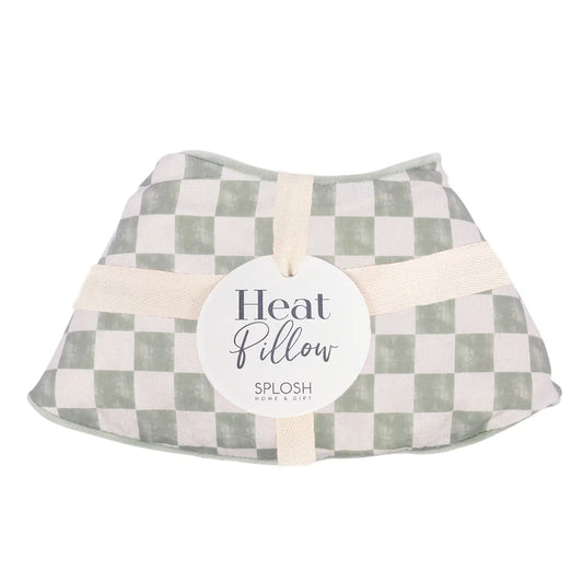 Love, Vera Checkers Neck Heat Pillow