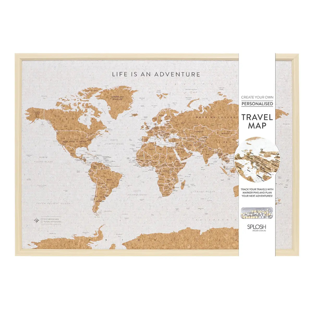 World Map Travel Board