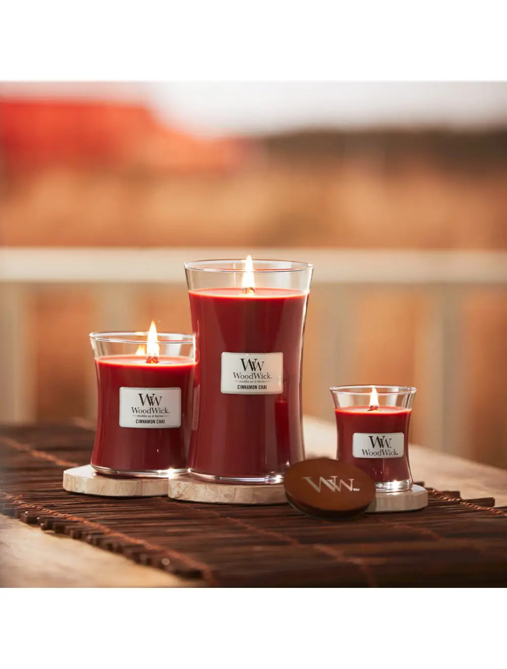WoodWick Candle Cinnamon Chai Medium