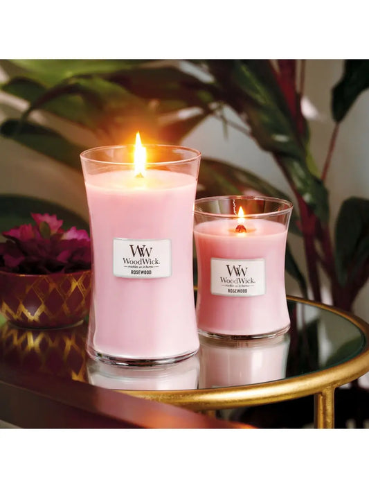 WoodWick Rosewood Mini Candle