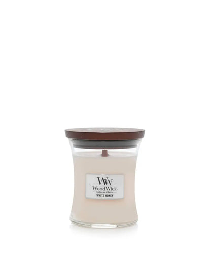 WoodWick White Honey Mini Candle